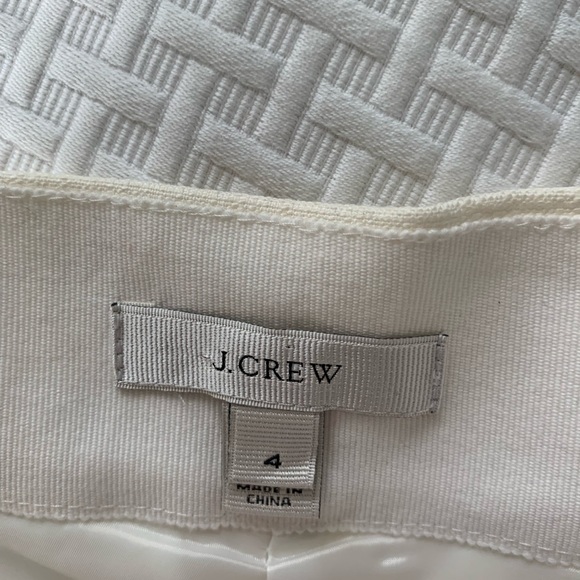 J. Crew White Shorts - Picture 3 of 4